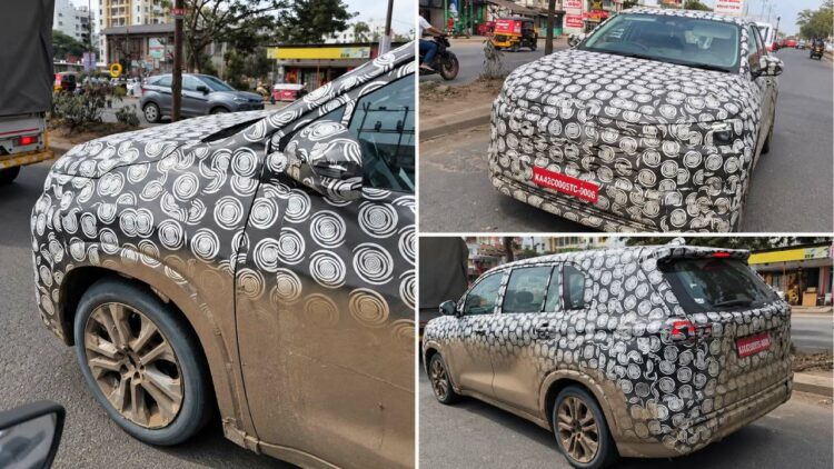 New Toyota Innova Hycross Spotted Testing