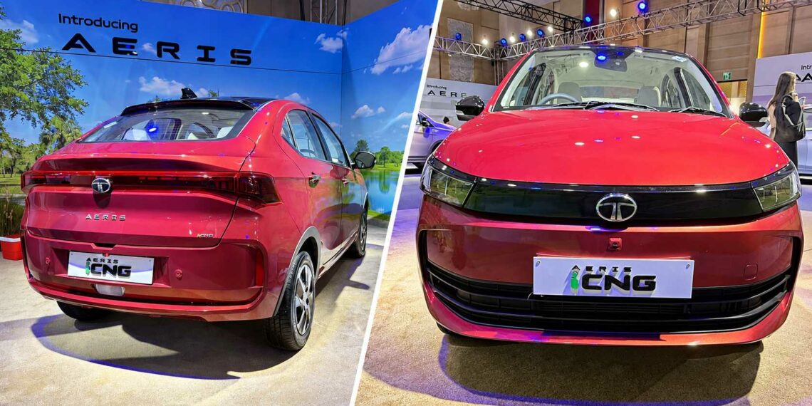 Tata Aeris Launch Front Rear Profile