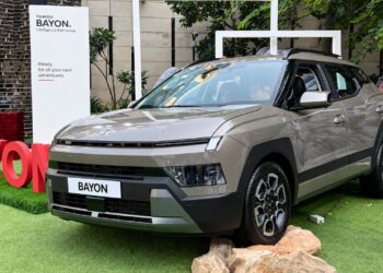 Hyundai Bayon SUV Launch Front Three Quarters