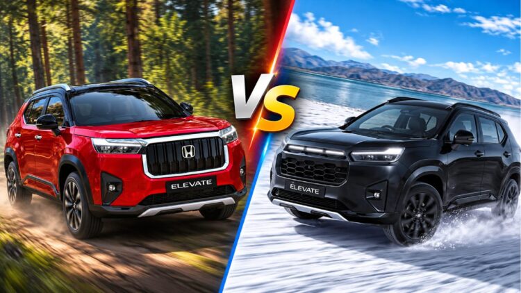New Honda Elevate Facelift vs Old Model Comparison Specs Price Features