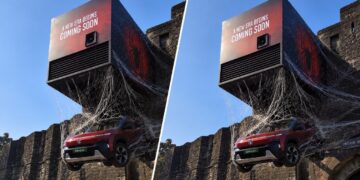Tata Sierra EV Seen Hanging From Rooftop