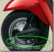 honda activa combi brake system