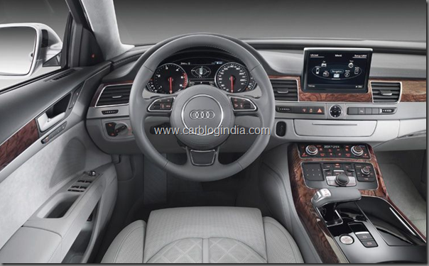 Audi A8 Hybris 2011 Interiors Driver Side