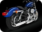 XL 883L Sportster  exhaust pipes